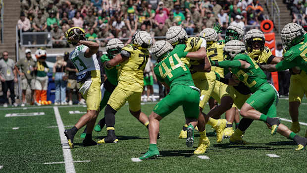 Ty Thompson Oregon Spring Game 2023